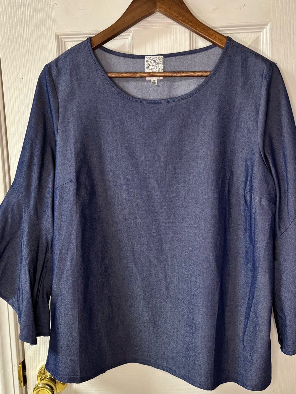 NAIF Womens Navy Tunic Top